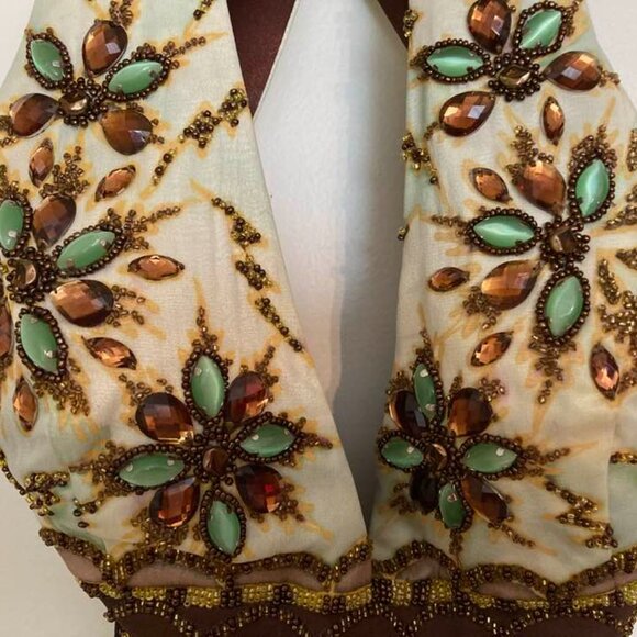 Jovani Gown size 8 multi color with embellishment - Picture 5 of 7